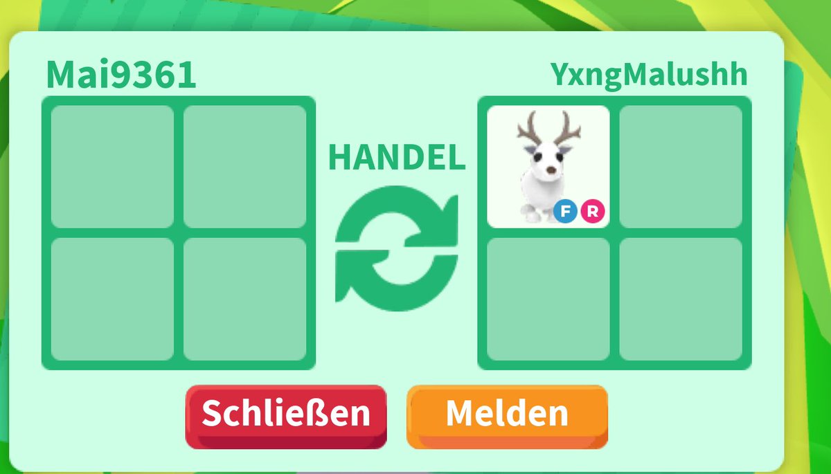 ThometLea's tweet image. @yakz786 thank you so much, trust worthy person recomend to trade with 
Bought the shirt first (1.5k robuy) and got arctic reindeer tysm again ^^ #Adoptmetrades #adoptmetrust