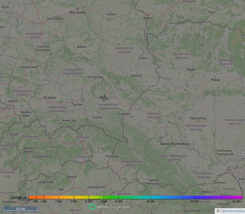 IntelskyB's tweet image. 🇺🇸 United States Air Force ✈️ GLF5 ( Gulfstream C-37A ) (01-0030, #AE115E) as flight #SPAR79 was just spotted over 🇵🇱 Podkarpackie, #Poland.

🔴 Live tracking:
global.adsbexchange.com/?icao=AE115E

🖼️ by doppio.sh