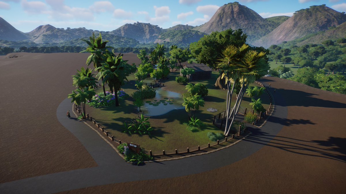 Paleo_Pizza's tweet photo. Welcome to Mesa Zoo, first additions to the Zoo are the Birds Tapir!
🦒 - @PlanetZooGame
#planetzoo #planetzoogame #planetzoobuild #planetzooideas #mesa #tapir https://t.co/uVhVjbXNBR