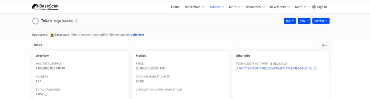 177 $mojo holders and counting!