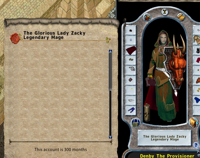 uozacky's tweet photo. メイン垢が300ヶ月になりました！！
今後も精進いたしますので何卒よろしくお願い申し上げます🙇‍♀️
長期報奨はヒルデブラントシールドもらいました！
カッコいい盾で超目立つ😍
詠唱可じゃないので、メイジが持つと魔法唱える度に装備外れちゃう。
なんとかならないかな～😂 https://t.co/cwsIswN9uJ