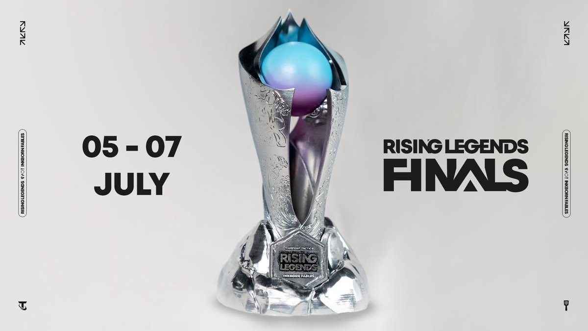 🗻 RISE ABOVE &amp; BEYOND 🗻

Based on Inkborn Fables, this will be the trophy for the winner of the Rising Legends Finals.

#TFTRisingLegends