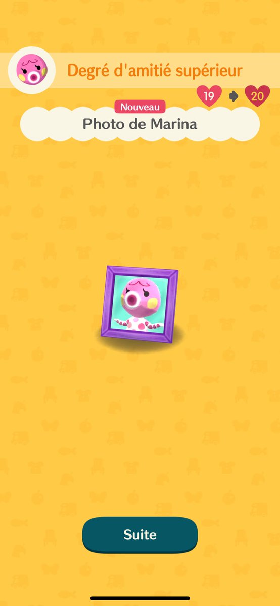 maluhia_ACNH's tweet photo. Première photo obtenu 🥰
#ACPC #AnimalCrossing #ACpocketcamp #ACNH #pocketCamp https://t.co/A8hYup926t