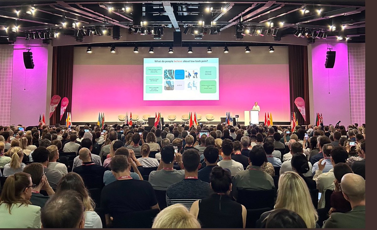 Wonderful to see the direction of IFOMT. Person centred care is the pathway forward. Empowering people in pain. Thanks for inviting me to share our teams work. <a href="/IFOMPT/">IFOMPT</a>