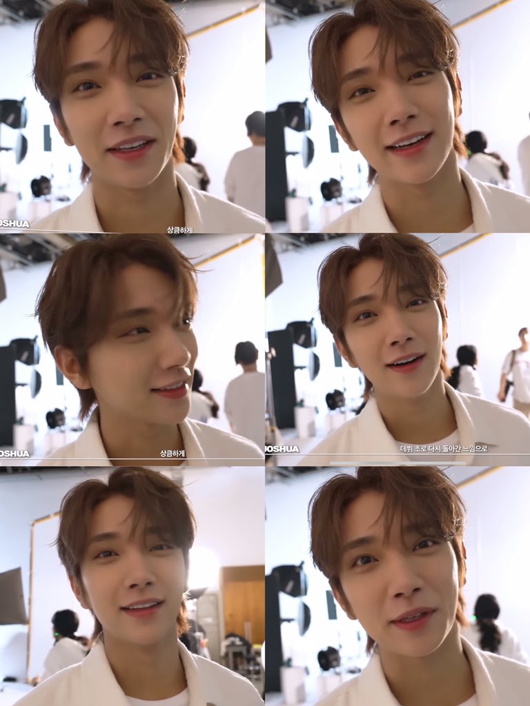 shuasmedia's tweet photo. joshua’s butterscotch hair 🥹🤎 https://t.co/03NGsZhDFO