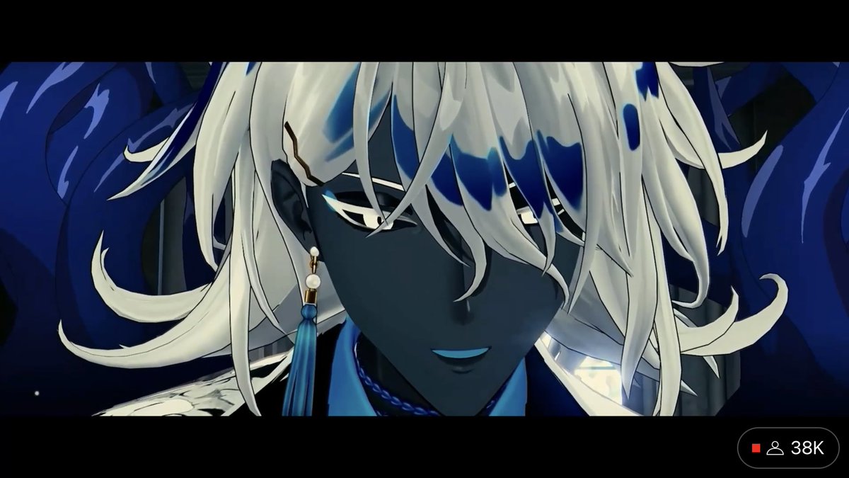 Key_Diva's tweet photo. TENSHI!!!!!!! OMFGGGGGG! ❤️💙
FINALLY WE MET HIM CANONICALLY 
#Vox3D https://t.co/UTrUEOxDSN