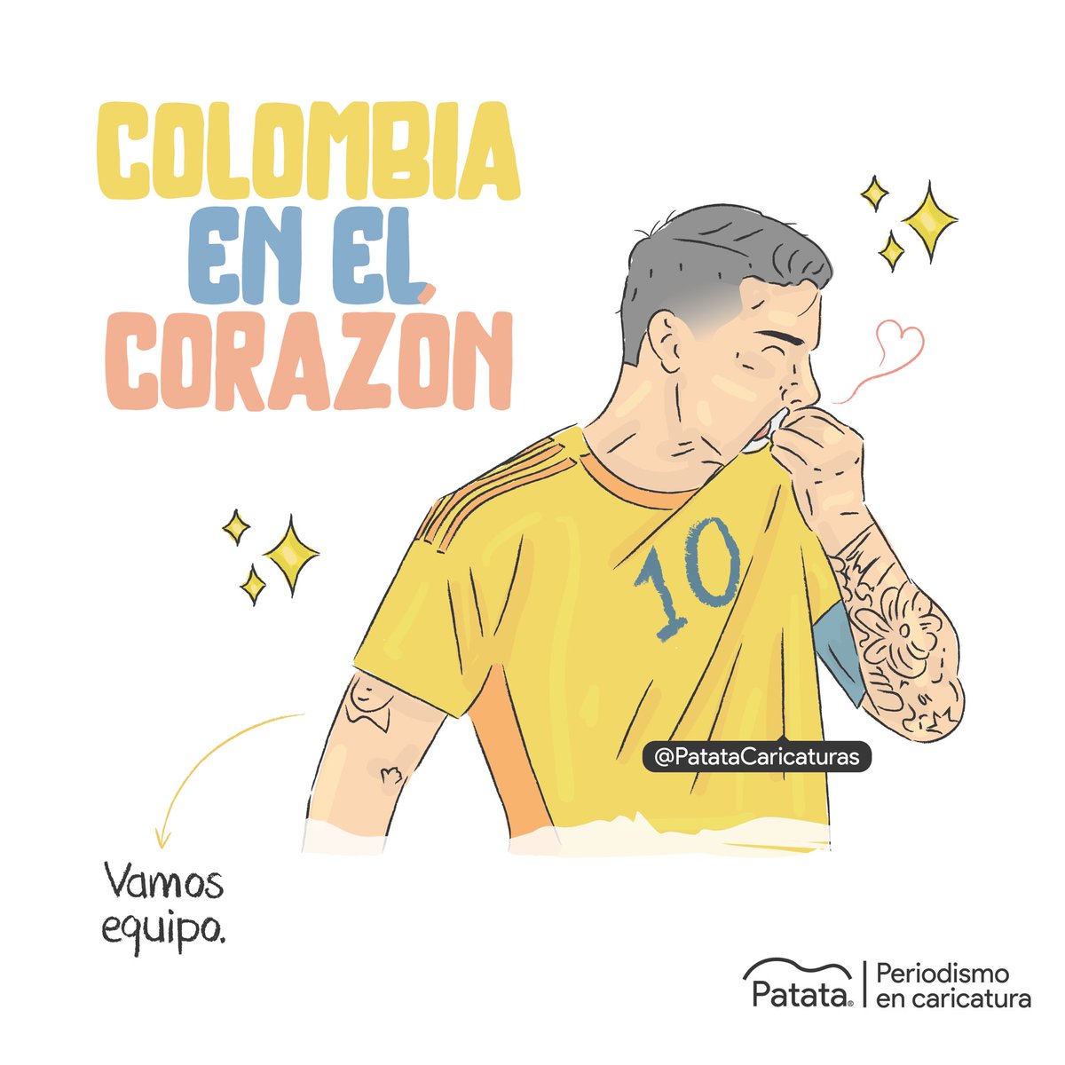 Hoy juega Colombia 🇨🇴 💛