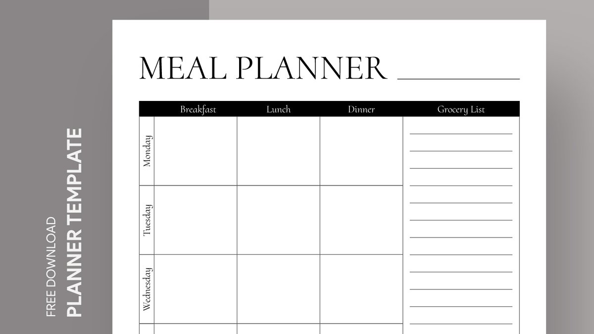 gdoc_io's tweet photo. Meal Planner. Free Google Docs template. Can be used free of charge for business, education, and personal use. #gdoc #googledocs #meal #mealplanner #mealsplanner #planner #plannermeal #plannertemplate #template #weeklyplanner #weekplanner

Get free →  https://t.co/RNehWZq4Zt https://t.co/l8JdtDRq8i