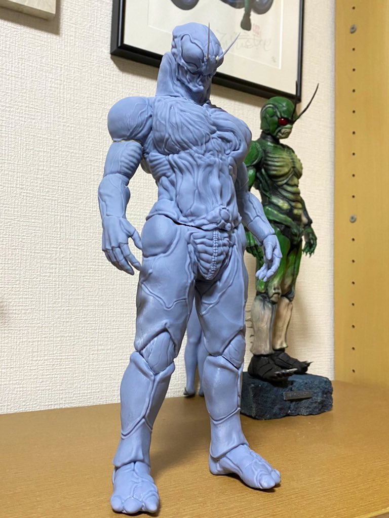 B-CLUB 1/6 仮面ライダー ZO Doras（未組み立て未塗装） ガレージキット 1⁄
