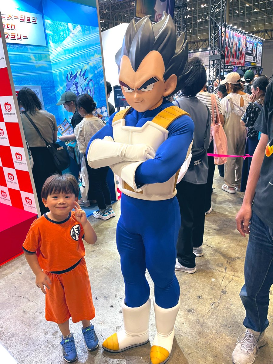 DRAG0NBALL__'s tweet photo. ベジータが次の番を待ってる
#DB特派員
#JVC2024
#ドラゴンボール
#ベジータ https://t.co/S7uUOrrA3c