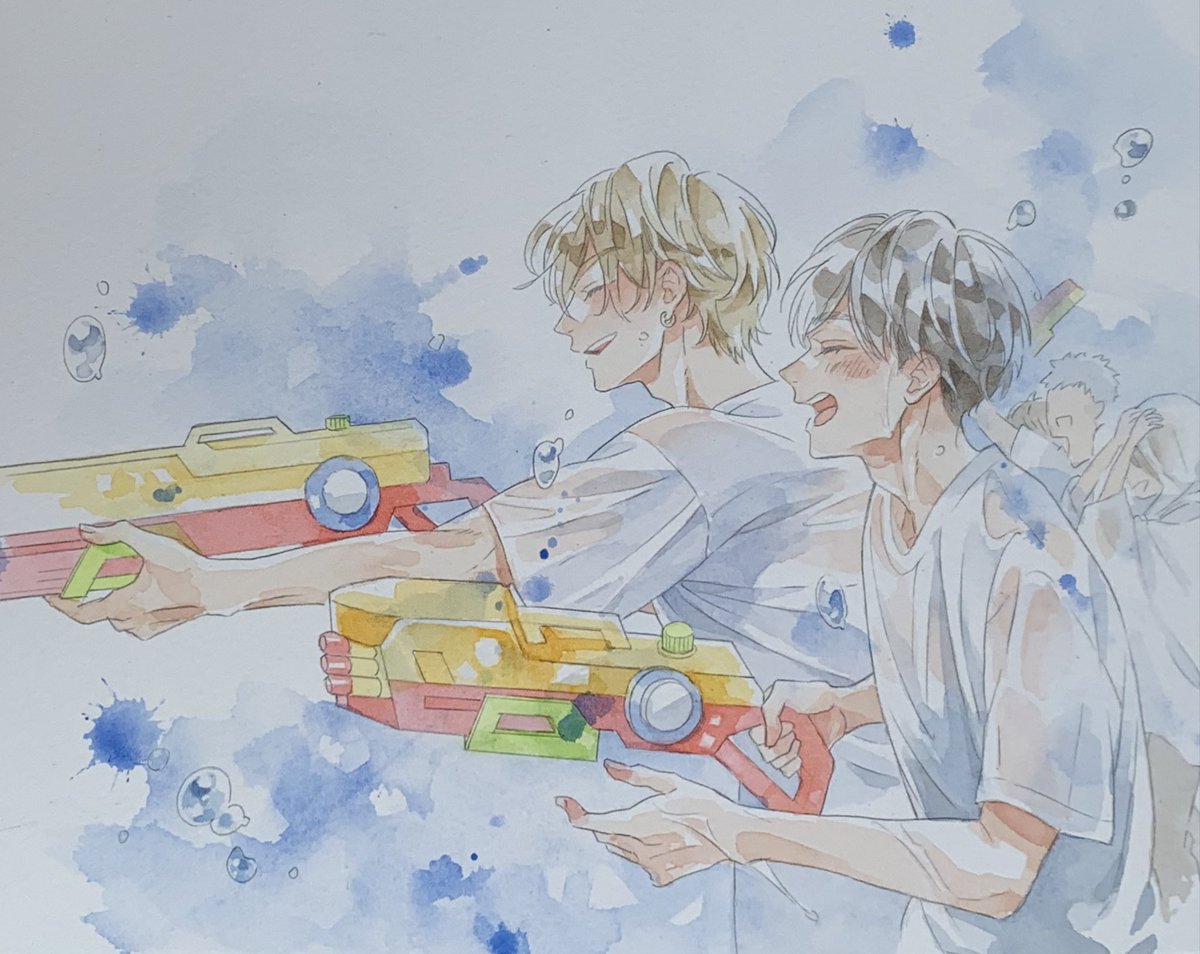 「#きみ色に溺れたい ご感想&ご紹介、イラストにも&RP沢山ありがとうございます&」|さがのひを 新刊7/17俺の可愛い弟は2のイラスト