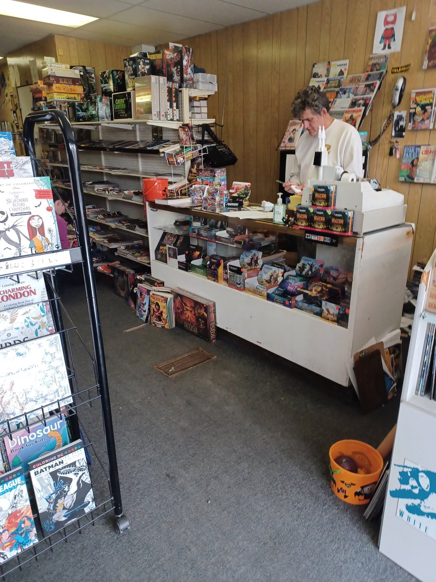 lenscomics's tweet photo. New Comics: Wednesday
The last day of regular business at this location

Anything left in the building will be going/gone Wednesday, Lord willing

Hours for our last day 

Wed          12:30pm until 6:30pm

The Outer Limits
1120 Burton SW
Wyoming, MI 49509
616-204-6716 https://t.co/9YuDmk1dgl