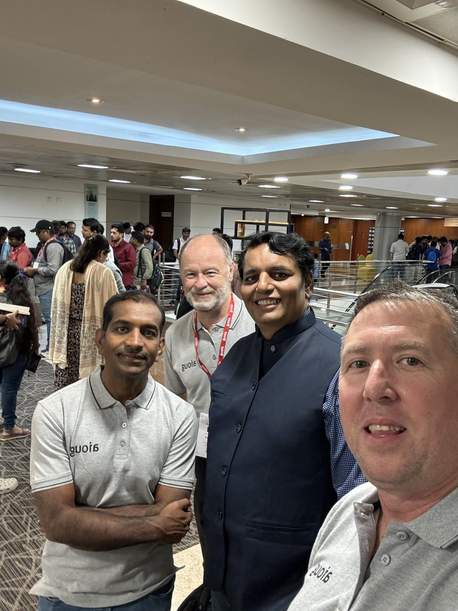 DBASolved (@dbasolved) on Twitter photo Time for city 2 (#Hyderabad) of the <a href="/AIOUG/">All India Oracle Users Group (AIOUG)</a> #OCYatra24.
<a href="/aioug_hyderabad/">AIOUG HYDERABAD</a> <a href="/sai_penumuru/">Sai Penumuru</a> <a href="/sandeshr/">Sandesh Rao</a> <a href="/vijaysiva79/">Vijayganesh</a> <a href="/MikeDietrichDE/">Mike Dietrich</a> <a href="/bkhan/">Basheer Khan</a> Time for city 2 (#Hyderabad) of the <a href="/AIOUG/">All India Oracle Users Group (AIOUG)</a> #OCYatra24.
<a href="/aioug_hyderabad/">AIOUG HYDERABAD</a> <a href="/sai_penumuru/">Sai Penumuru</a> <a href="/sandeshr/">Sandesh Rao</a> <a href="/vijaysiva79/">Vijayganesh</a> <a href="/MikeDietrichDE/">Mike Dietrich</a> <a href="/bkhan/">Basheer Khan</a>