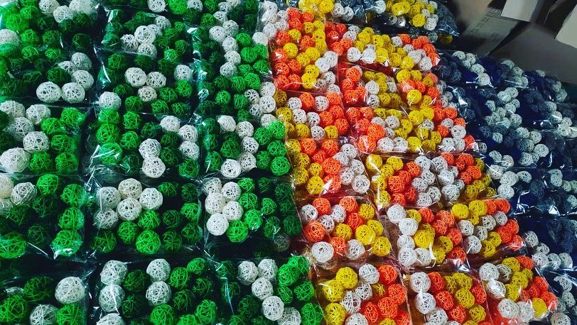 caronwong017's tweet image. Christmas rattan ball decorations 
#directfactory #manufacturers #rattanball #christmasdecorations #rattandecor