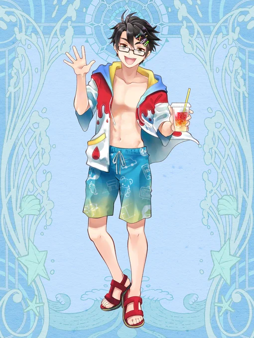 TW6水着コン納品しました。発注ありがとうございます。大半水着着てないね#第六猟兵(C)仮名ゆたか/#トミーウォーカー 
