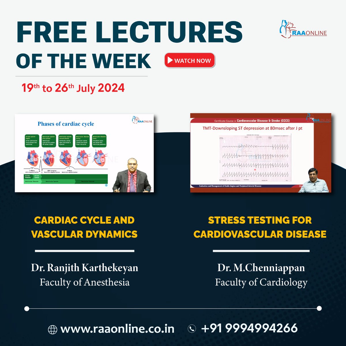 Raaonline's tweet photo. Learn Free Lecture of the Week. Valid till 26th July 2024.
https://t.co/ccKa7yBlci
*RAAMED APP LINK*
*Play store link:*
https://t.co/9HpP9UIJTg
*Apple store link:*
https://t.co/cJNvPDDAim
*Contact:* 9994994266
#raamed #freelecture #lectureupdate #cardiac #heart #cardiac https://t.co/W37UyCc5j5