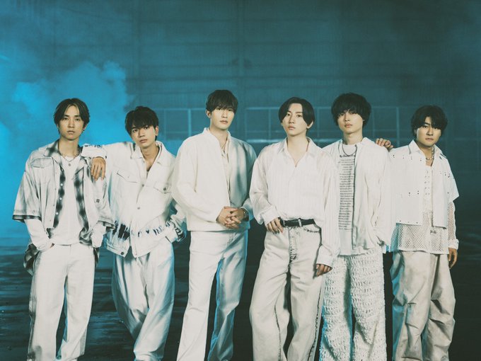 SixTONESが2日連続で1位！