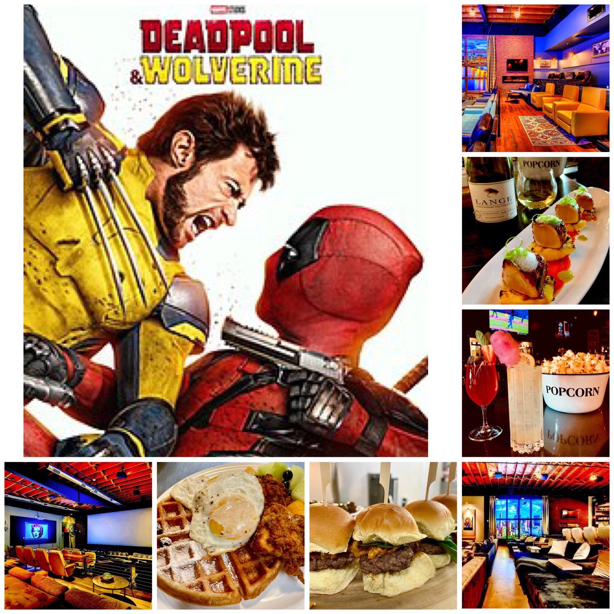 Experience DEADPOOL and WOLVERINE on the big screen like nowhere-else in Studio One Theaters Exclusive Luxury Dine-In Penthouse Auditorium with Dolby ATMOS 360 Sound and 4K Laser Projection studioonetheater.com/showtimes/ Starts July 25th Tickets are limited so get them while they last!