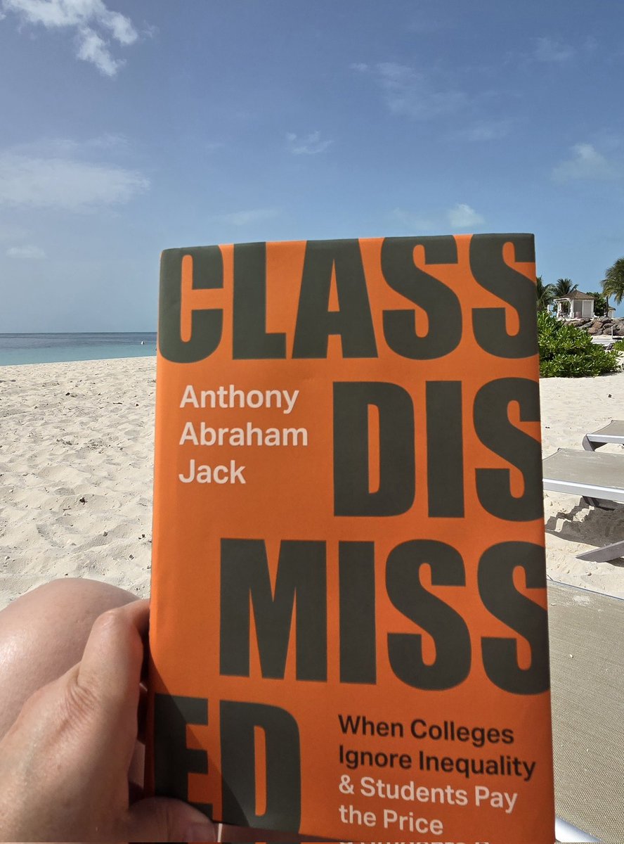 Last week, I was privileged to read an advanced copy of "Class Dismissed: When Colleges Ignore Equality and Students Pay the Price" written by <a href="/tony_jack/">Anthony Abraham Jack</a>, our <a href="/BUNewburyCenter/">Boston University Newbury Center</a> Faculty Director.
I'm excited for others to read it, too--August 13th is the big release day!