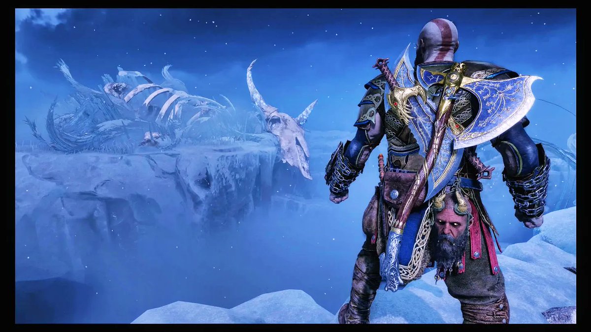 DeathStalkerGa5's tweet photo. Game 🎮 - God of War Ragnarok
#GodofWarRagnarok #Ragnarok #Kratos #Mimir #Bones #Niflheim #GodofWar #GOWR #PSBlog #24VP7 #ThePhotoMode #VirtualPhotography #VPGAMERS #VGPUnite #VPCommunity #WorldofVP #LandofVP @PlayStation https://t.co/XkrSAeuZ9o