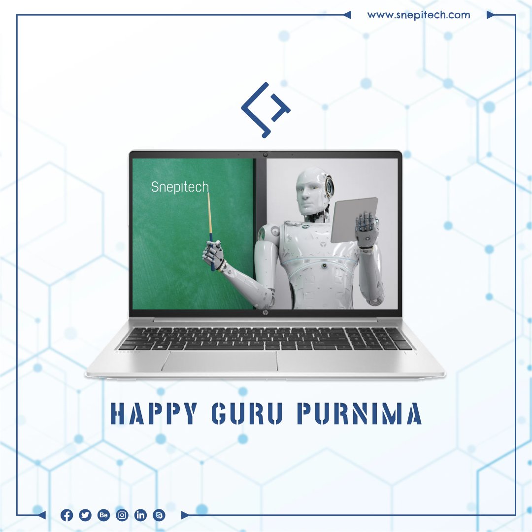 snepitech's tweet photo. Happy Guru Purnima! ๐ As we celebrate the wisdom of our past gurus, letโs also embrace the future where AI becomes the new guiding light, leading us into a realm of endless possibilities. ๐๐ค
#GuruPurnima #Wisdom #AI #Future #snepitech #EndlessPossibilities #Celebrate https://t.co/4mM6SmOOsK