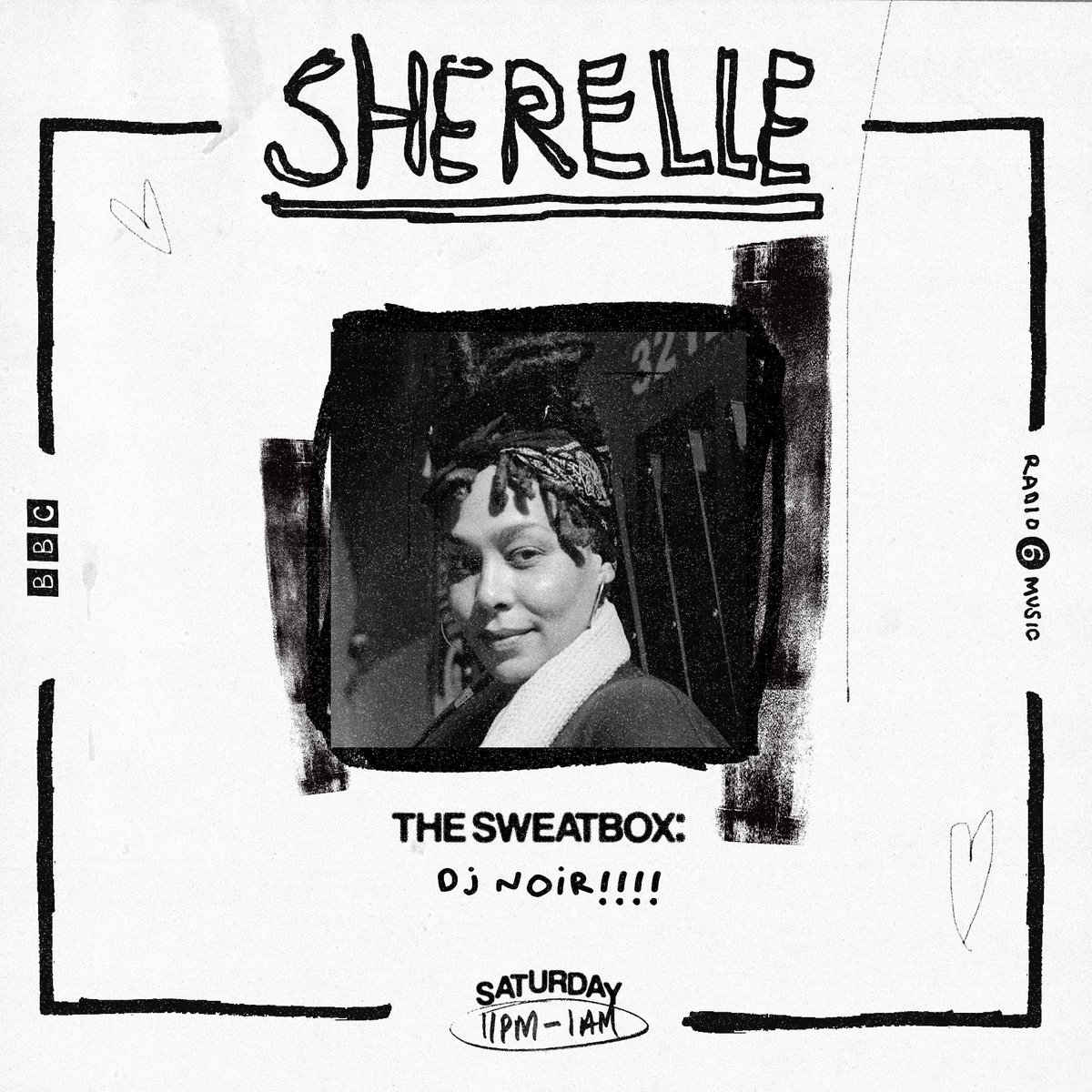 DJ NOIR JBW - KEEP THE VIBE ❄️👑 (@downbydfault) on Twitter photo ICYMI
<a href="/BBC6Music/">BBC Radio 6 Music</a>
<a href="/iamsherelle/">SHERELLE 🌐</a>
Sweatbox mix is up for the reload for the next 29 days.
Thank you again for inviting me 🥰🥁
bbc.co.uk/sounds/play/m0… ICYMI
<a href="/BBC6Music/">BBC Radio 6 Music</a>
<a href="/iamsherelle/">SHERELLE 🌐</a>
Sweatbox mix is up for the reload for the next 29 days.
Thank you again for inviting me 🥰🥁
bbc.co.uk/sounds/play/m0…