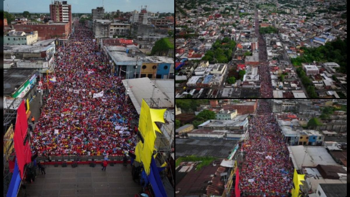 Cabello: Ni brujas, ni espantos, ni sayonas ni fascistas, Monagas es Chavista  goo.su/R8fUgUX