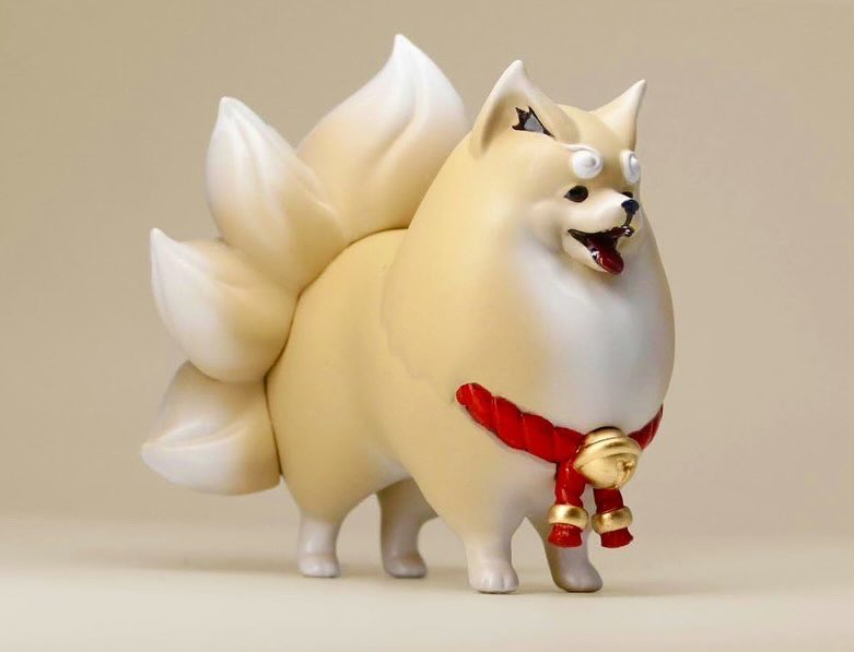 🔸ワンフェス販売情報🔸 九つの尻尾を持つ妖怪『九尾』が、 「狐」では