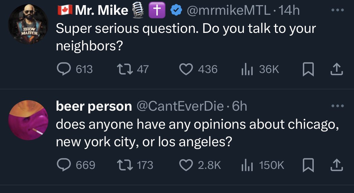 RickyyySpanish's tweet photo. This whole app is either racist shit or weird engagement baiting posts like this: https://t.co/kB9KWqDLFS