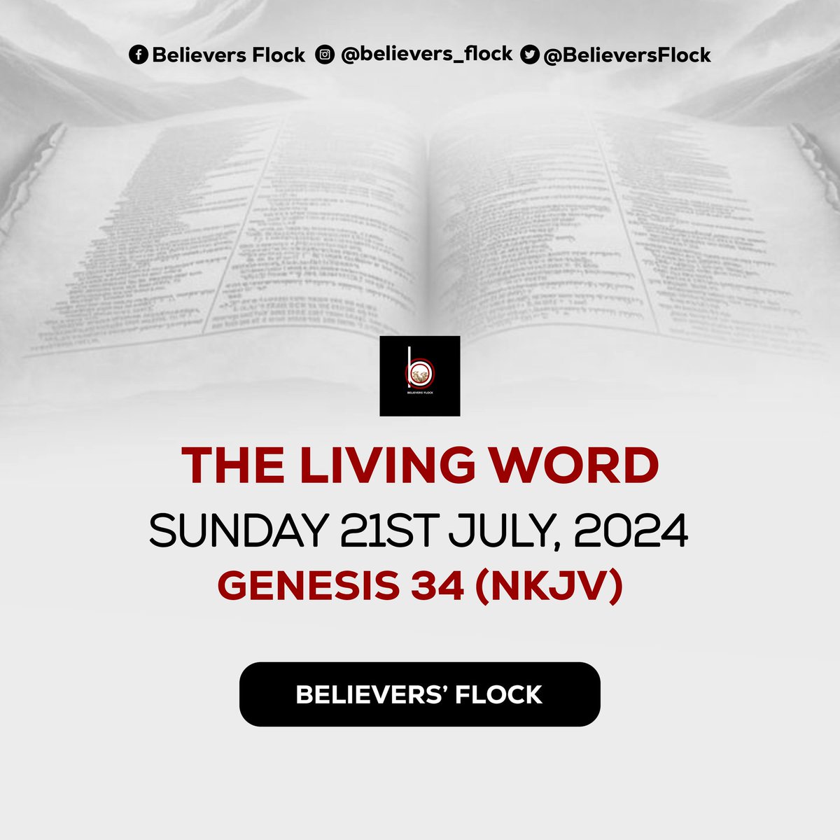Believersflock's tweet photo. 📌 #LIVINGWORD📘☮️
#Genesis34
#TheBookOfGenesis 
#Thebookofbegining
#NKJVBIble
#NKJV 
#Sunday.21.07.2024
#believersflock https://t.co/qUouzcwixM
