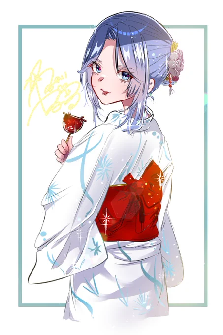#hvbnFA 詩紀さん浴衣似合うと思うんですよね
