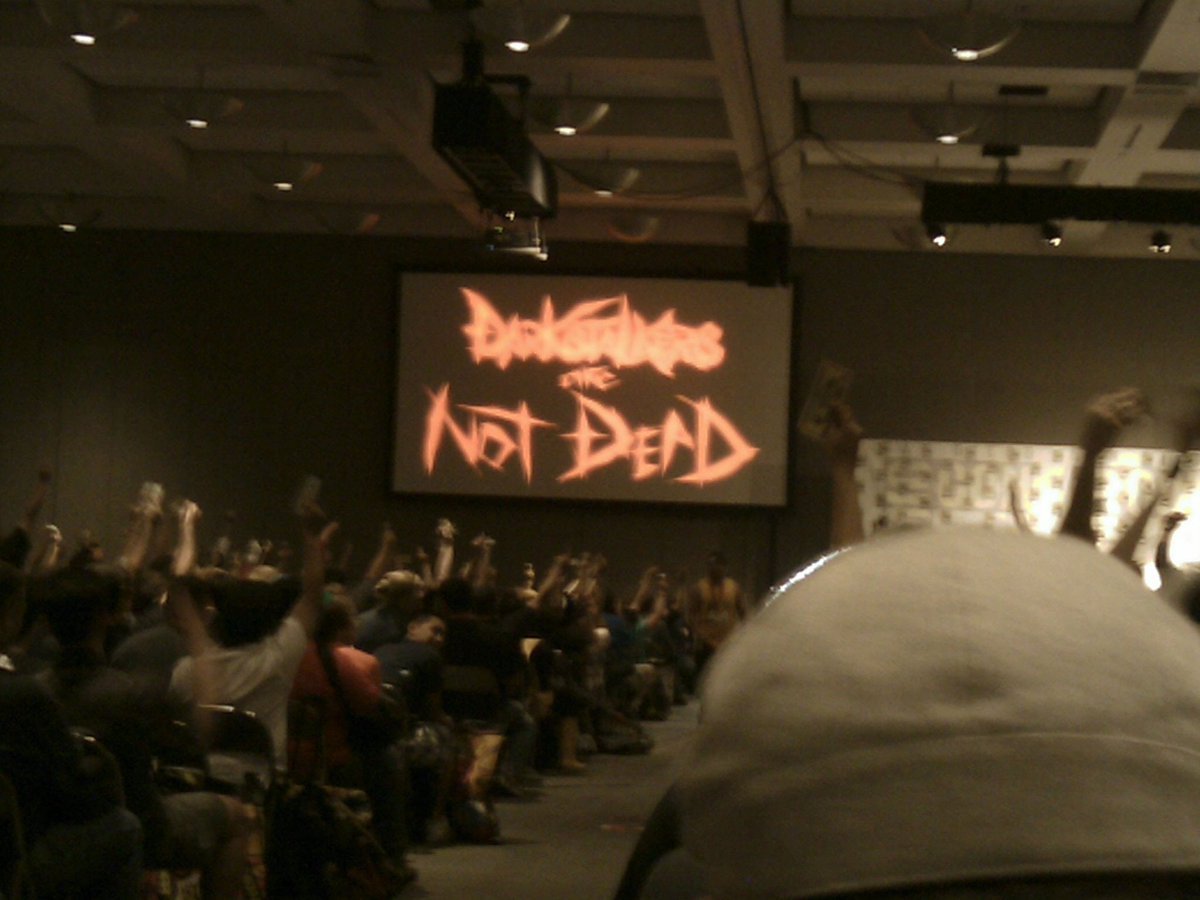 On this day 13 years ago, the "Darkstalkers are Not Dead" panel was originally shown by Yoshinori Ono at the 2011 Capcom’s San Diego Comic-Con Street Fighter x Tekken panel. The panel is shown below.