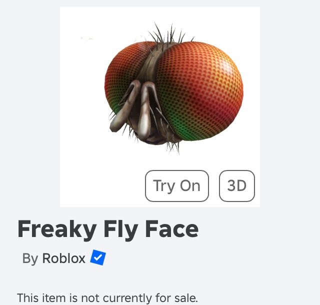 RobloxBotFollow's tweet image. Roblox Exclusive Item 

Amazon Prime Gaming Code

Freaky Fly Face

50 robux with tax