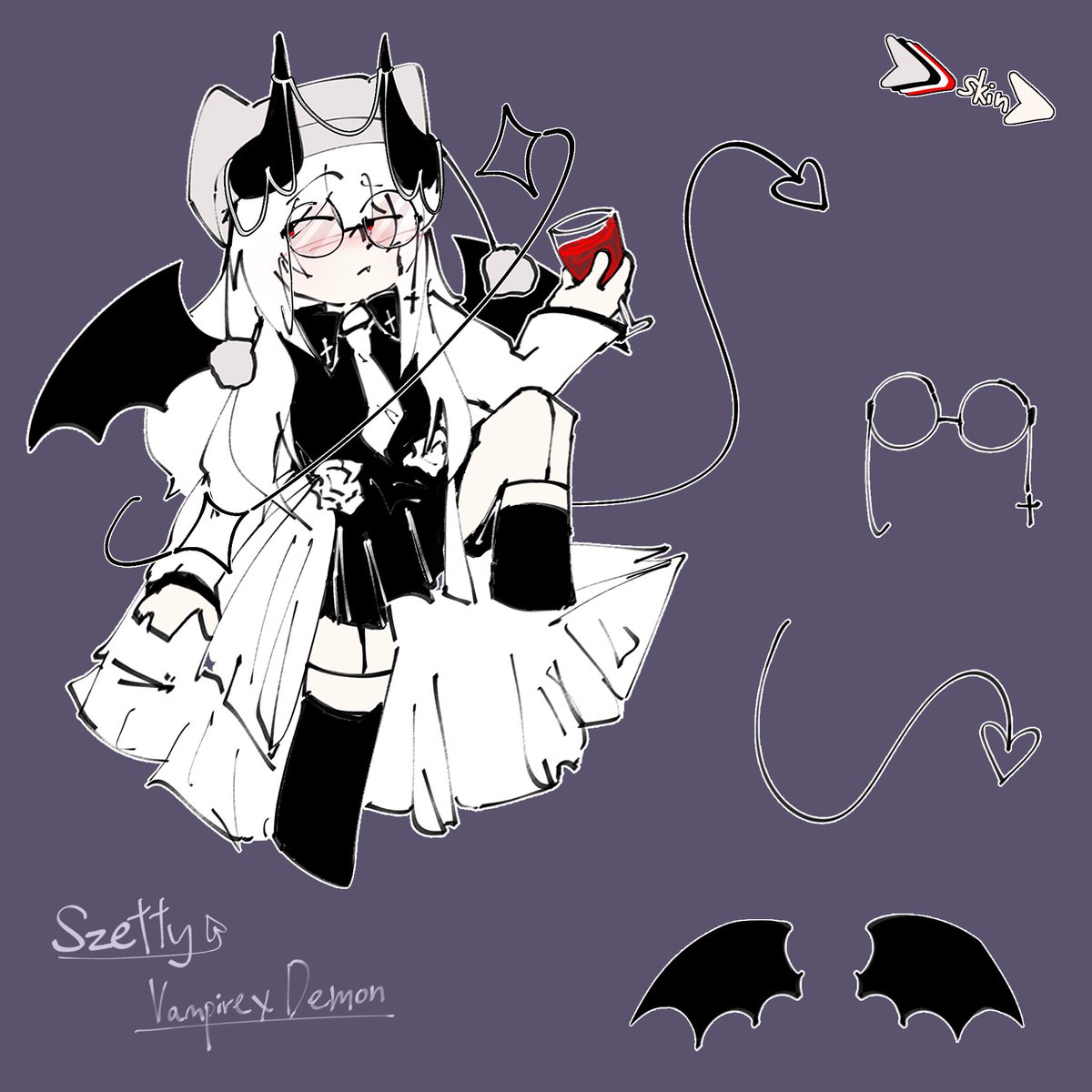 OrangieAkaSaf's tweet image. Szetty ཐི♡ཋྀ  #roblox #robloxart #robloxedit
Demon x vampire