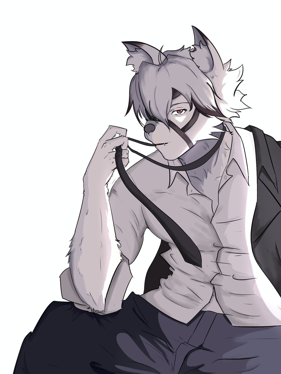 eldrain_art's tweet photo. After work 

Von Lycaon fanart #zzzero #ZZZArt #vonlycaon #furryarts 😂 https://t.co/Og5LDGfRVV