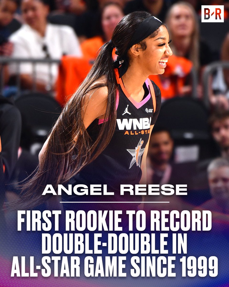 History for Angel Reese in her WNBA All-Star debut 👏