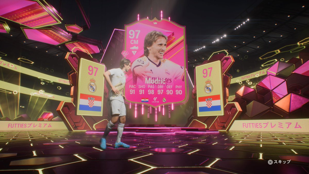 Rbaggio10CAT's tweet photo. FUTTIESモドリッチ完了～
#EASPORTSFC24 #PS5Share https://t.co/DdSxBhqH2d