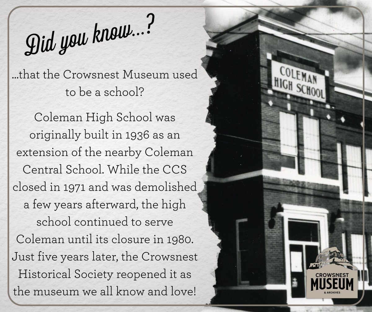 CrowsnestMuseum's tweet photo. Did you know? https://t.co/Du34CJ1Xkh
