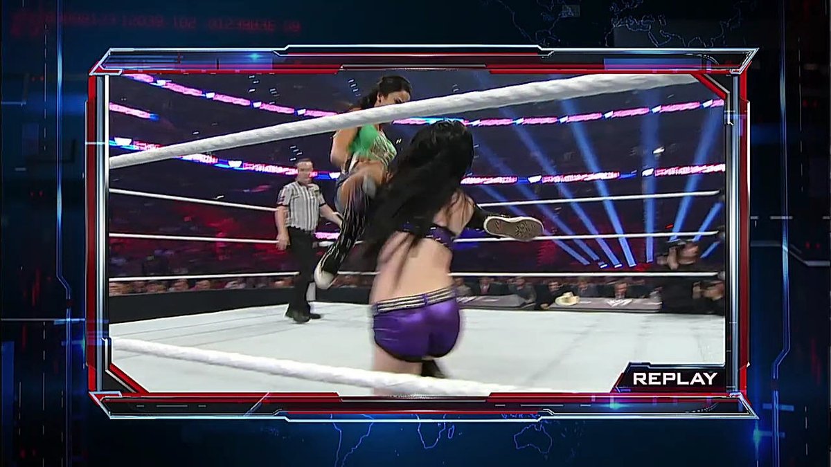 TravisJonesWWE's tweet photo. Lady @TheAJMendez - The #WorldWrestlingEntertainment #DivasChampion taking down #PAIGE with the #ShinningWizard 10 years ago 2day at #WWEBattleGround 2 retain her #DivasTitle #TeamAJ & Iβ€it. #RT if u do #WeLoveAJ #IconicAJ #AJFansForEver #WWERAW @WWE @AJLeeSupport
.(@Saraya). https://t.co/SJdGV70DYD