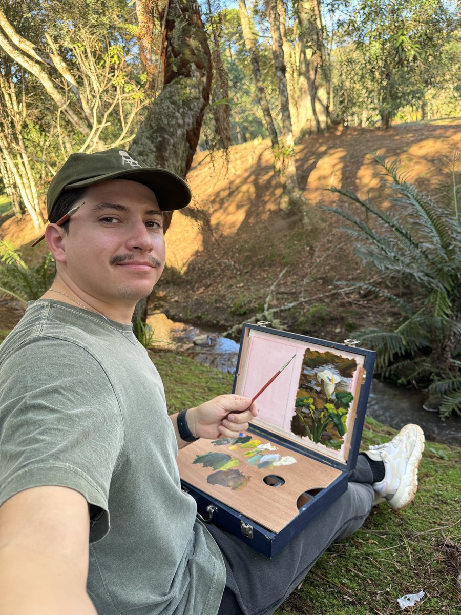robertrburga's tweet image. Aproveitar pra em apresentar aqui :)
Meu nome é Burga, sou pintor e ilustrador Manaura, apaixonado por tinta à òleo. Gosto de pintar memórias e experiencias que vivi, mas também faço outros experimentos..