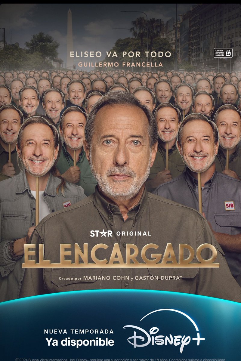 claudespahn's tweet photo. Che ¿En serio? ¿Dónde está la originalidad? Cómo decía el gran Saitta "siempre hay un boludo que sabe"
#DisneyPlus #ElEncargado #duprat https://t.co/2cUaL9GPGS