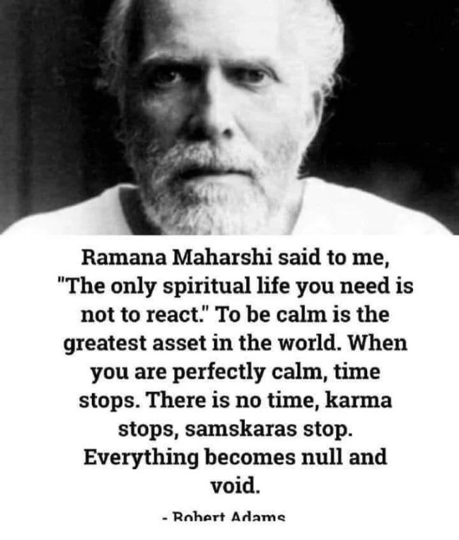 Robert Adams (1928 – 1997) was an American Advaita teacher born in New York City

#RamanaMaharishi