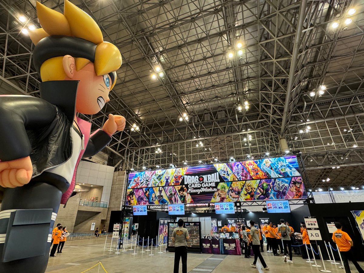 本日はジャンプビクトリーカーニバル 2024の開催です！
開場はじまりました
参加される方はぜひ楽しんで行ってください！
※完全招待制のイベントです
#ジャンバル