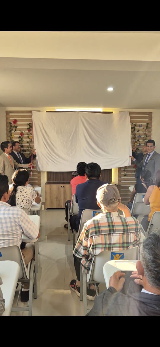 PrJCabrera's tweet photo. 🔰Inauguración del Espacio Nuevo Tiempo de la Iglesia “Cascas Central” en la ciudad de Cascas 🇵🇪
Aquí muchas personas estudiarán los cursos bíblicos que la Radio, TV y redes sociales ofrecen., preparándolos para el bautismo y para el reino de los cielos. #EscuelaBíblicaNT https://t.co/Yfvco1w0xD