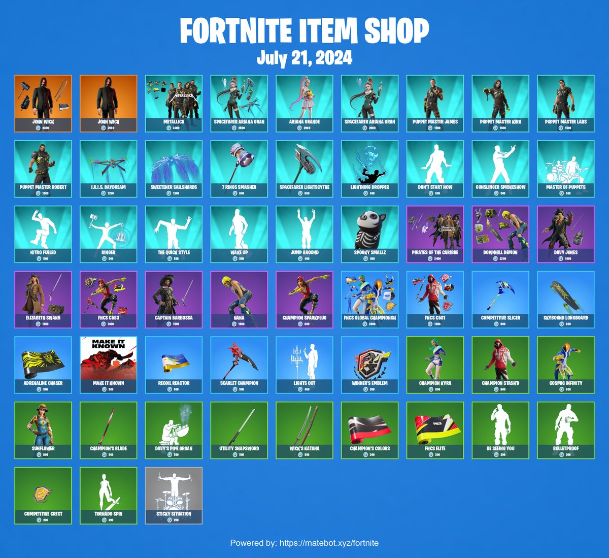 NiteNewsFN's tweet photo. 🔸Today's Daily #Fortnite Item Shop!

Follow "https://t.co/aUG6URzpx4" on Instagram!🧡 https://t.co/n4HBdHypdQ