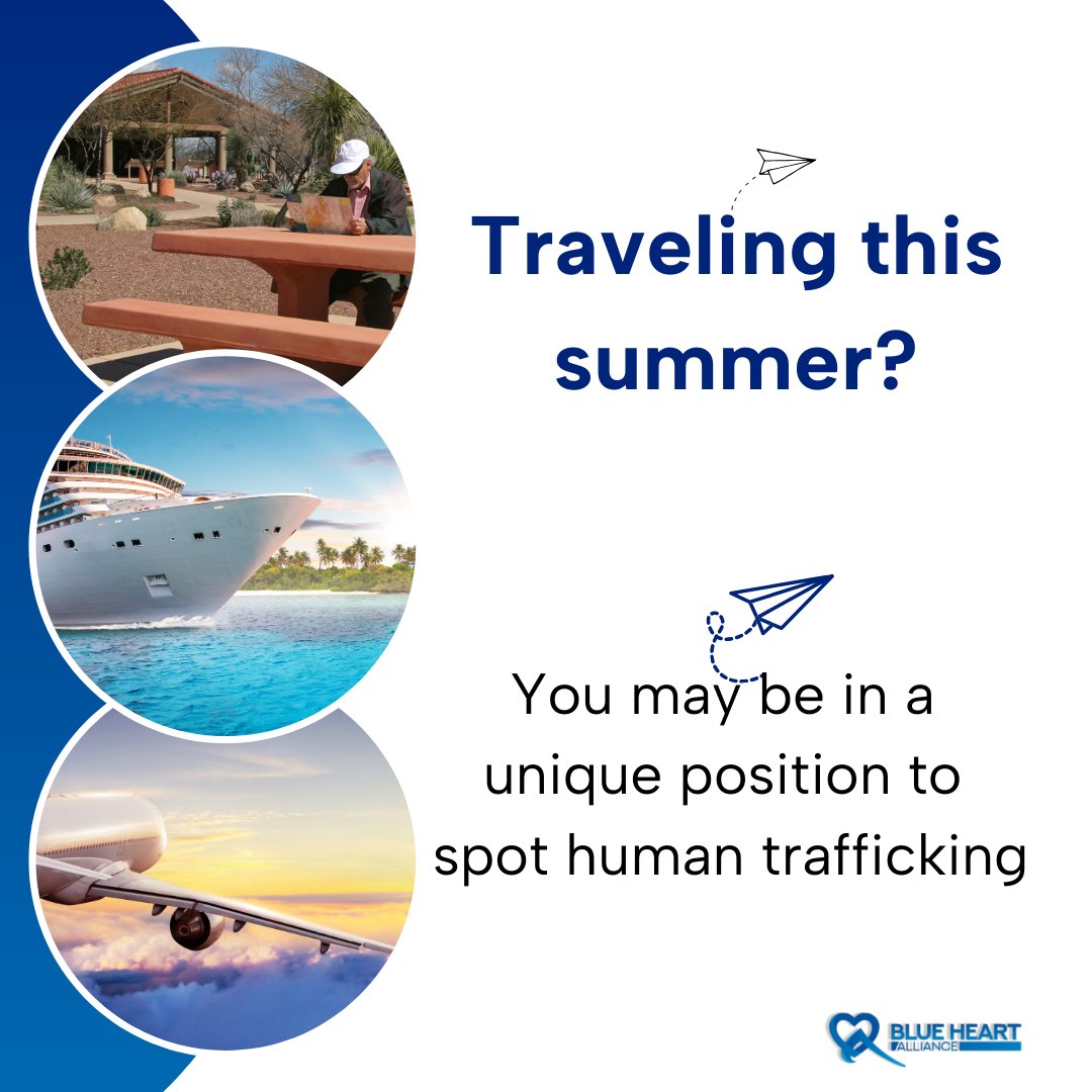 BlueHrtAlliance's tweet photo. Report Suspected Cases: If you see something concerning, don't hesitate. Report suspected human trafficking by calling the National Human Trafficking Hotline at 1-888-373-7888 or texting "HELP" or "INFO" to 233722. https://t.co/W20YS34AWu