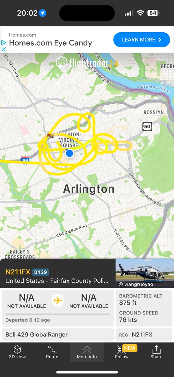 BrianKal's tweet image. . @FairfaxCountyPD helo circling Ballston area super low. Anyone know what’s up @ARLnowDOTcom @ArlingtonVaPD @STATter911