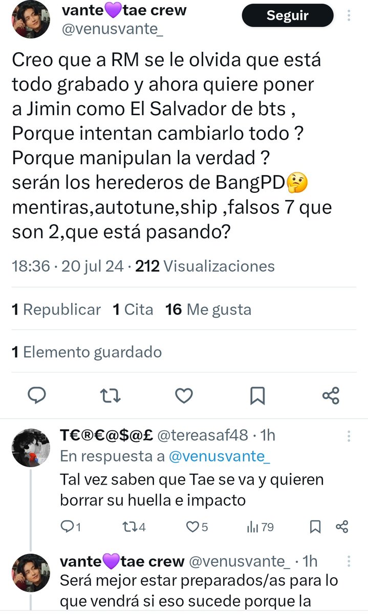 pjm__report's tweet photo. REPORTAR Y BLOQUEAR 
estas cuentas solo stan llevan varios días creando narrativas para mostrar una especie de favoritismo inexistente con 🐥
-https://t.co/5vjWEVJ7pi
-https://t.co/CNHNcvmXf2
-https://t.co/CJqDqypIB2
-https://t.co/bQqgncwKtE https://t.co/7u9r57jH6g