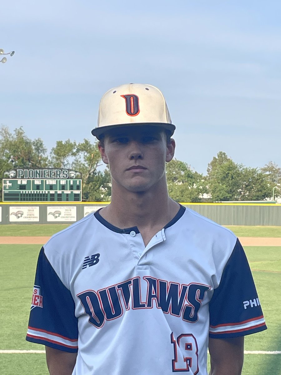 FiveToolTexas's tweet photo. F: @OutlawsSetx 2026 Lance 7, Medina Baseball 2024 6
PoG: @eli_swonke 1-2, Walk-Off RBI 1B https://t.co/I1ZlNINu6X