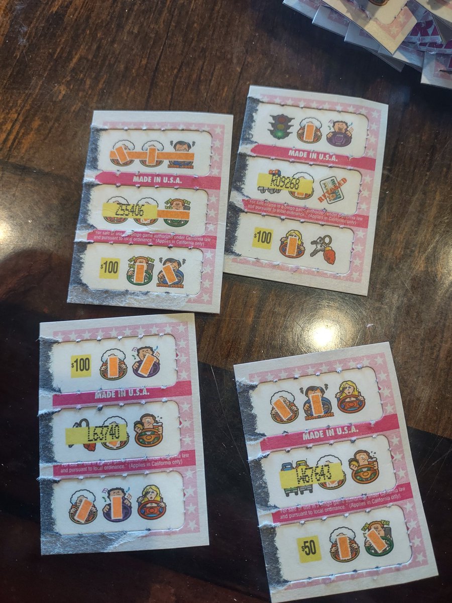 ego_pj's tweet photo. Pulltabs, making my wallet great again. #MWGA #RTB https://t.co/YMzeX1m6ua
